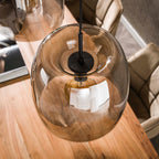 Hanglamp Drift Glass | 3-Lichts | Smoke grey glas