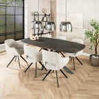 Hanglamp Drift Glass | 3-Lichts | Smoke grey glas