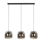 Hanglamp Drift Glass | 3-Lichts | Smoke grey glas