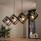Hanglamp Cube | 4-Lichts | Charcoal