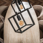 Hanglamp Cube | 4-Lichts | Charcoal