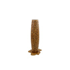 Vloerlamp Bars S | 2-lichts | Gerecycled teak