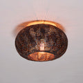 Plafondlamp Armor | 1-Lichts | Zwart bruin