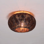 Plafondlamp Armor | 1-Lichts | Zwart bruin