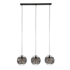Hanglamp Armor Open | 3-Lichts | Zwart bruin