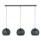 Hanglamp Armor Orb | 3-Lichts | Zwart bruin