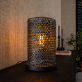 Tafellamp Armor Tube | 1-lichts | Zwart bruin