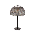 Tafellamp Armor Open | 1-lichts | Zwart bruin
