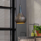 Hanglamp Punch Cone | 1-Lichts | Zwart bruin