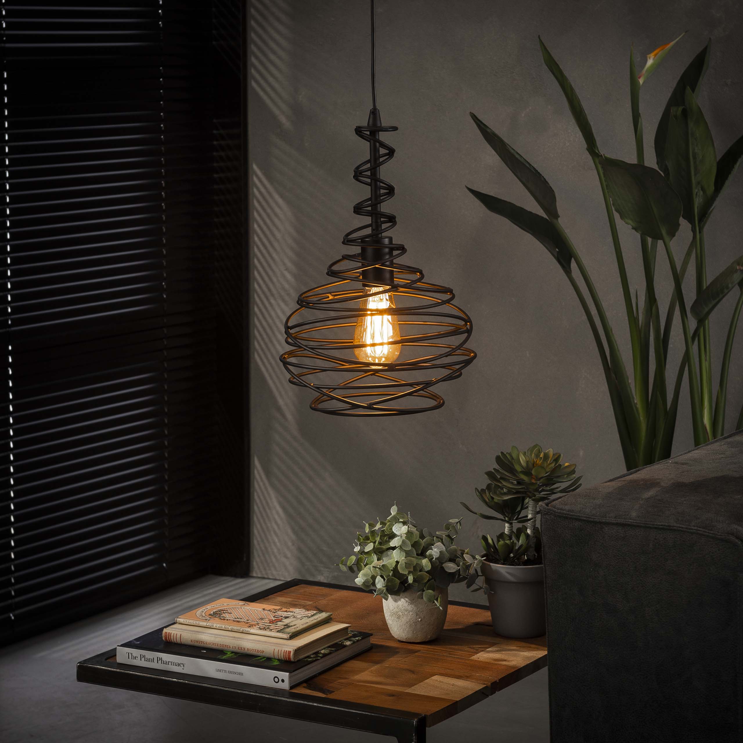 Hanglamp Spinn | 1-Lichts | Zwart