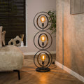Vloerlamp Turn Around | 3-Lichts | Charcoal