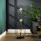 Vloerlamp Turn Around | 3-Lichts | Charcoal