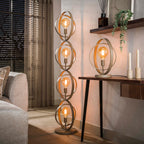 Vloerlamp Turn Around 4-lichts | Beige