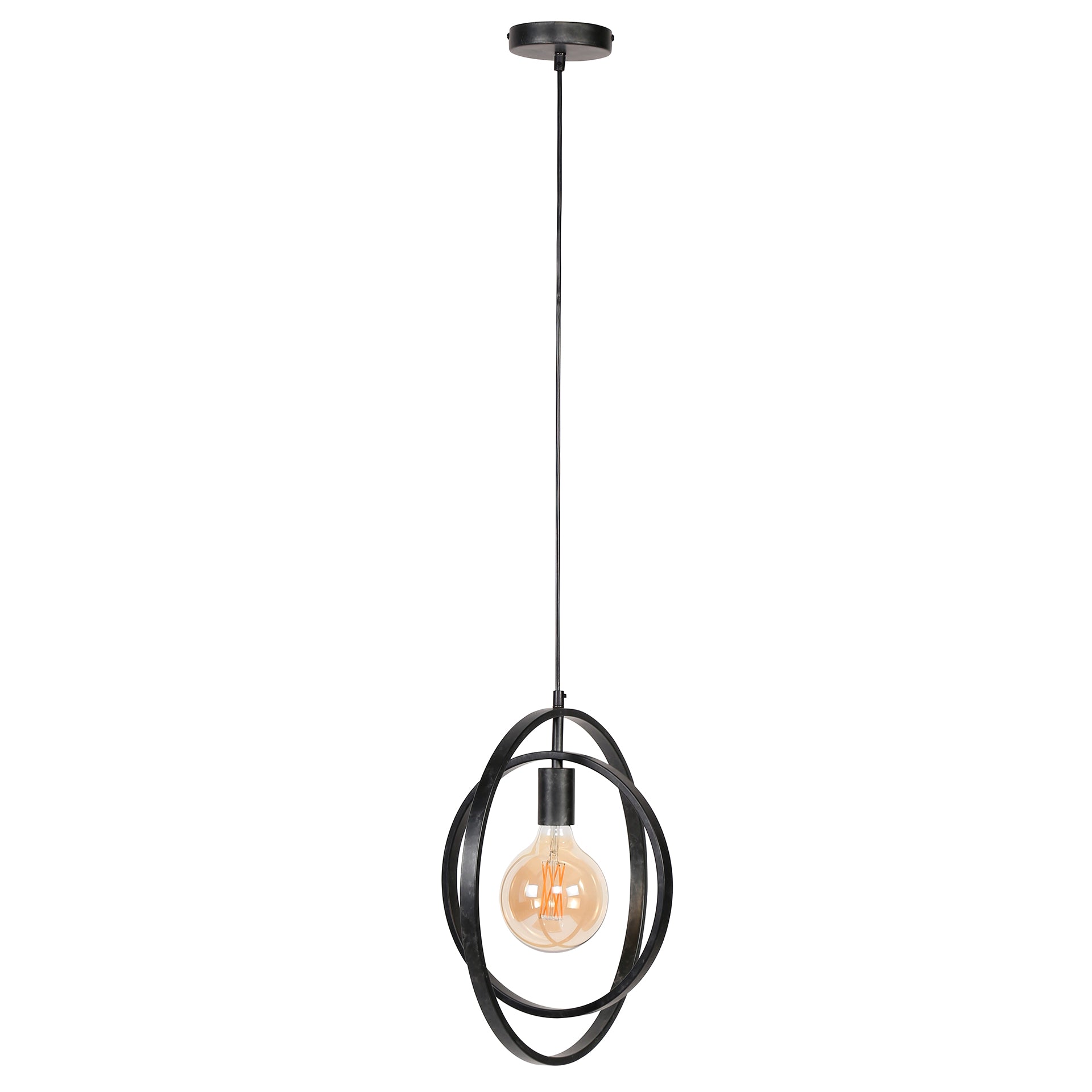 Hanglamp Turn Around | 1-Lichts | Charcoal
