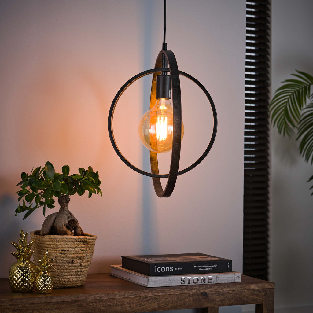 Hanglamp Turn Around | 1-Lichts | Charcoal