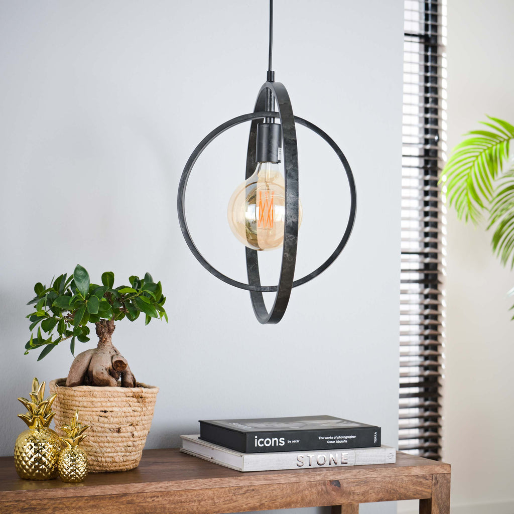 Hanglamp Turn Around | 1-Lichts | Charcoal
