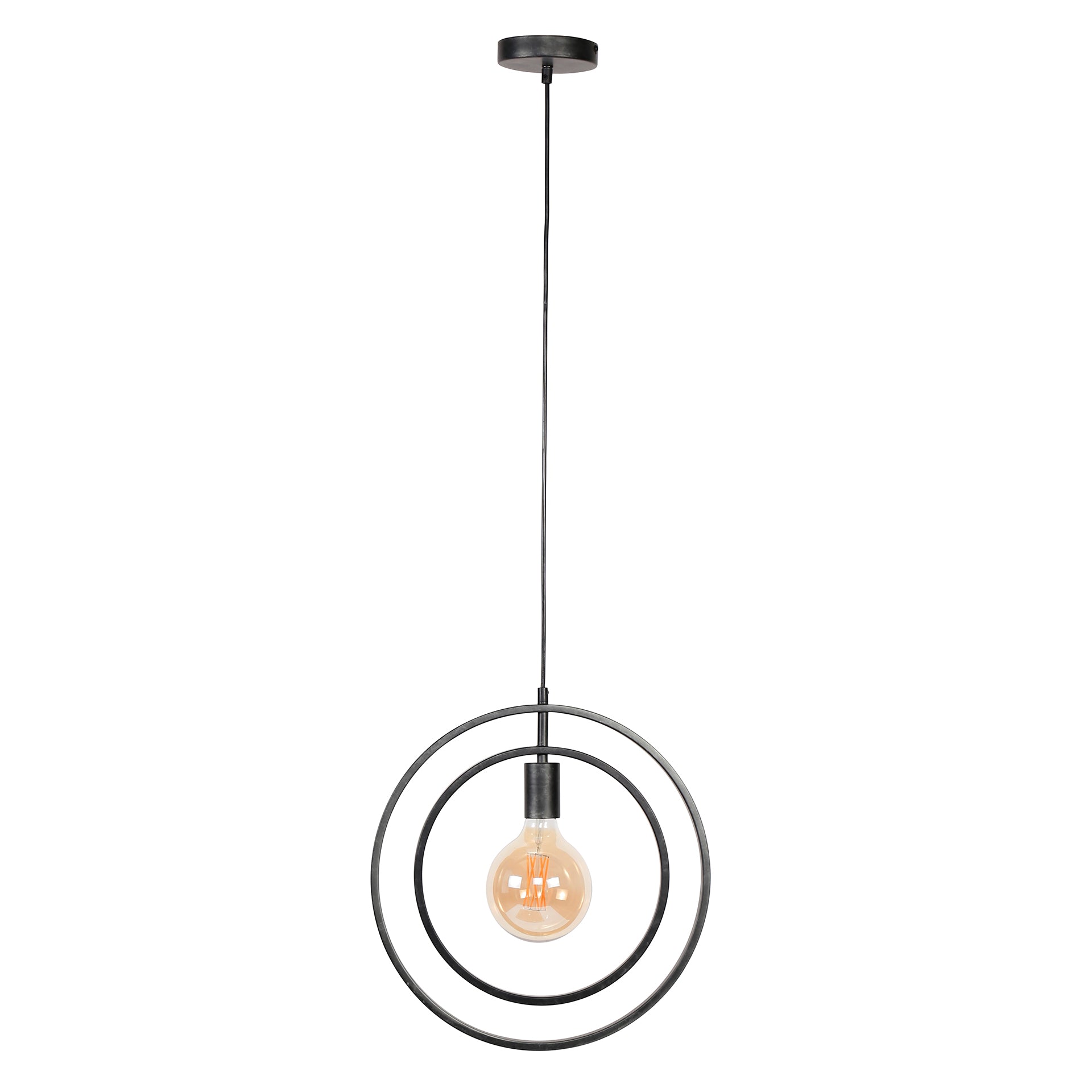 Hanglamp Turn Around | 1-Lichts | Charcoal