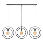 Hanglamp Turn Around | 3-Lichts | Charcoal