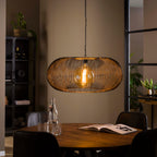 Hanglamp Copper Twist | 1-Lichts | Ø70 | Zwart nikkel