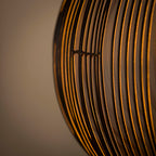 Hanglamp Copper Twist | 1-Lichts | Ø70 | Zwart nikkel