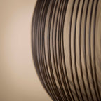 Hanglamp Copper Twist | 1-Lichts | Ø70 | Zwart nikkel