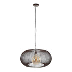 Hanglamp Copper Twist | 1-Lichts | Ø70 | Zwart nikkel