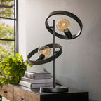 Tafellamp Hover | 2-Lichts | Charcoal