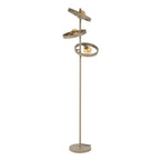Vloerlamp Hover | 3-lichts | Beige