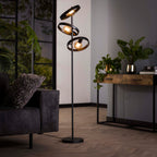 Vloerlamp Hover | 3-Lichts | Charcoal