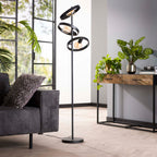Vloerlamp Hover | 3-Lichts | Charcoal