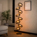 Vloerlamp Hover | 8-Lichts | Charcoal