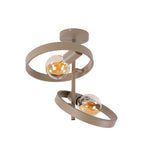 Plafondlamp Hover | 2-Lichts | Beige