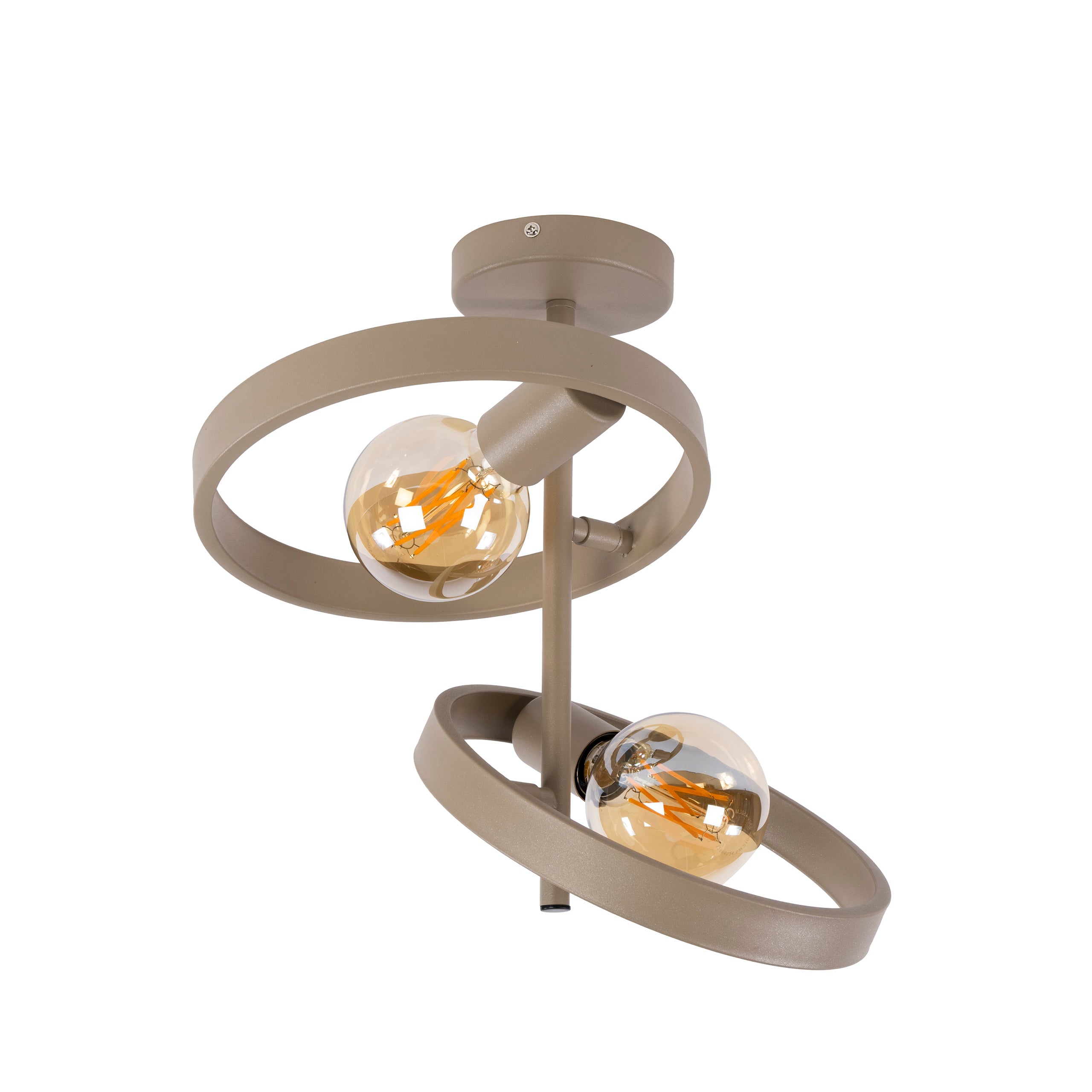 Plafondlamp Hover | 2-Lichts | Beige