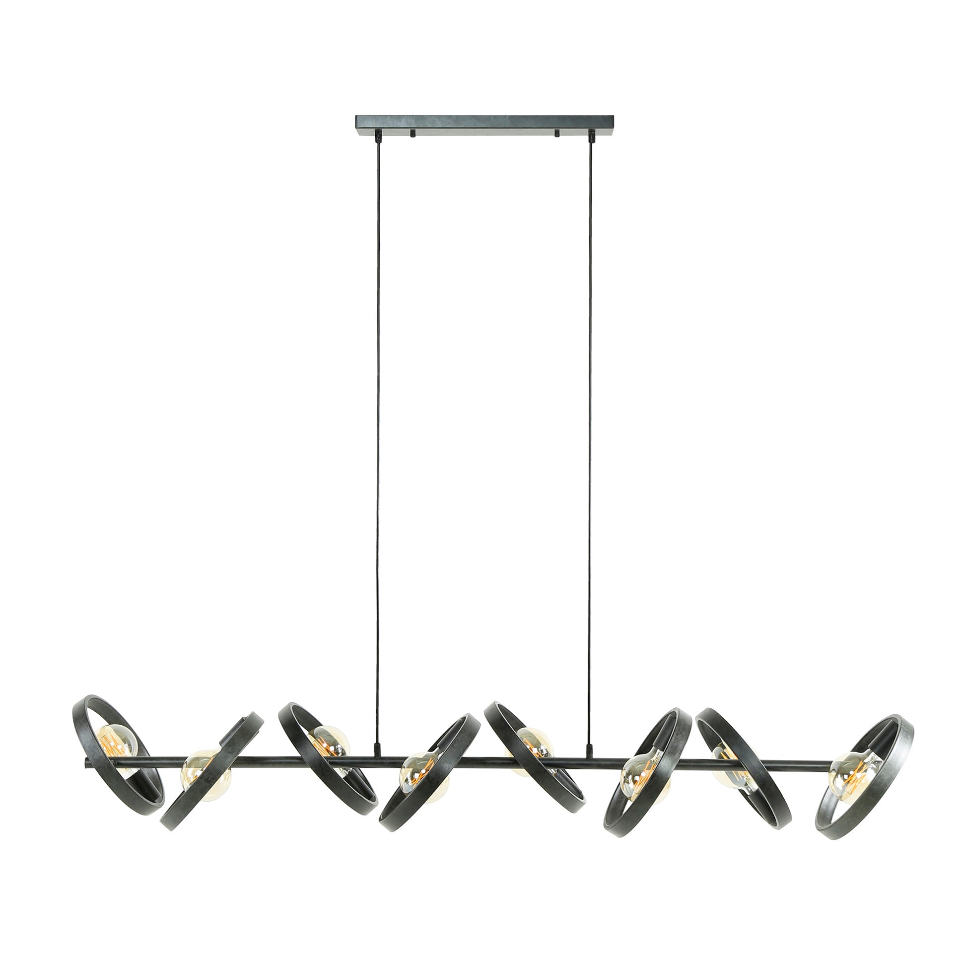 Hanglamp Hover | 8-Lichts | Charcoal