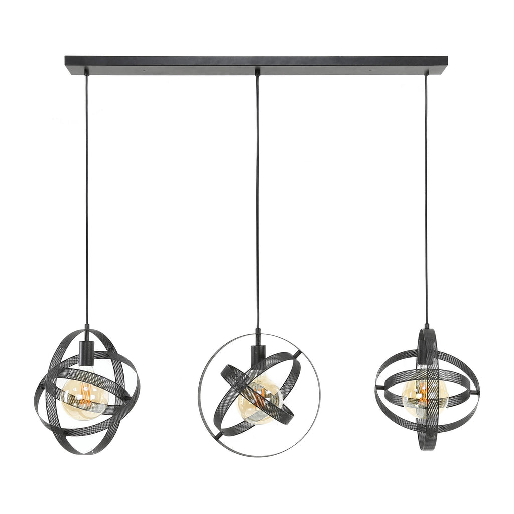Hanglamp Cosmos | 3-Lichts | Artic zwart