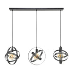 Hanglamp Cosmos | 3-Lichts | Artic zwart
