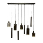 Hanglamp Sepiora | 5+4-Lichts | Sienna bruin