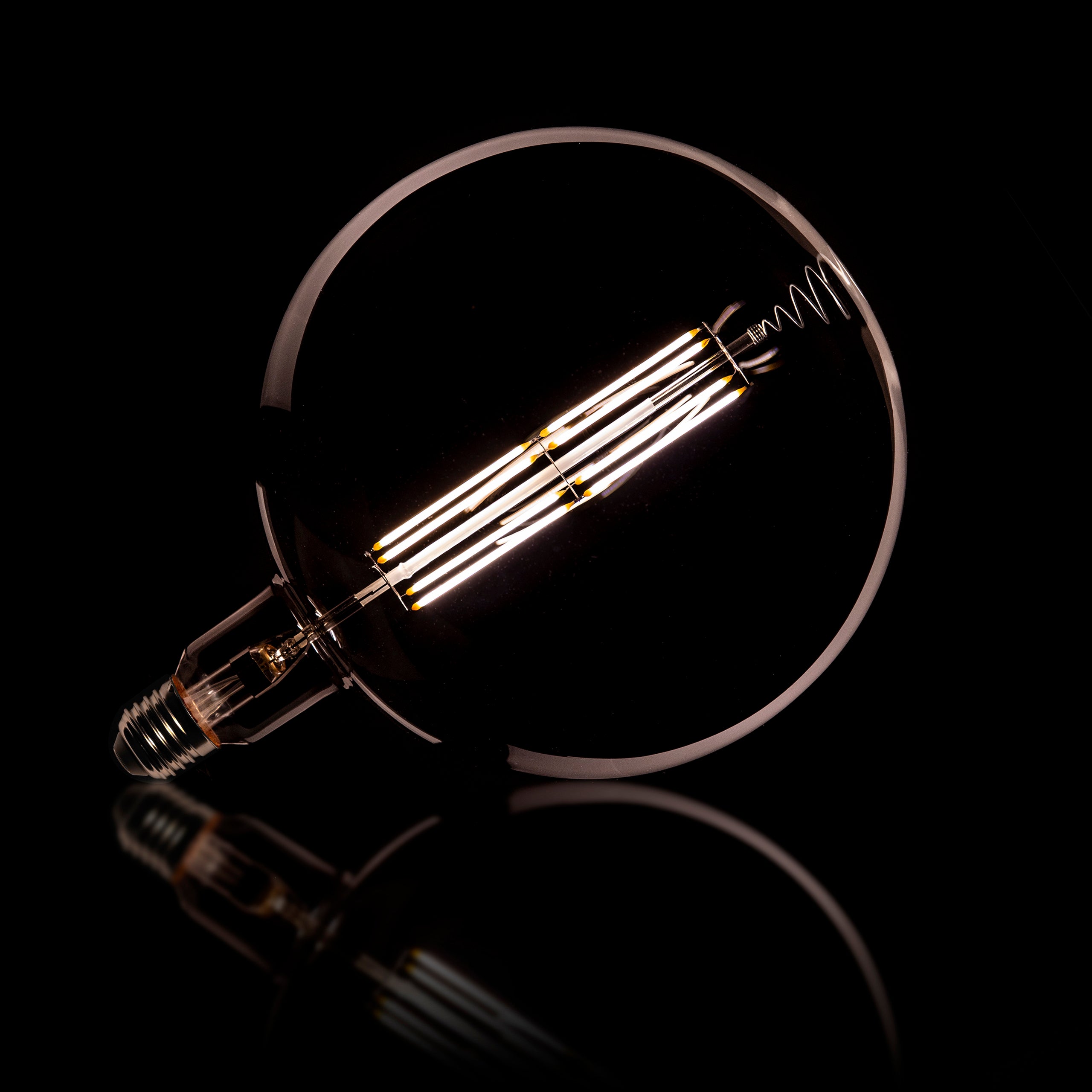 Lichtbron LED Filament G200 | Bol Ø20cm | Smoke Grey