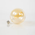 Lichtbron LED Filament | G150 | Amber glas Ø15cm