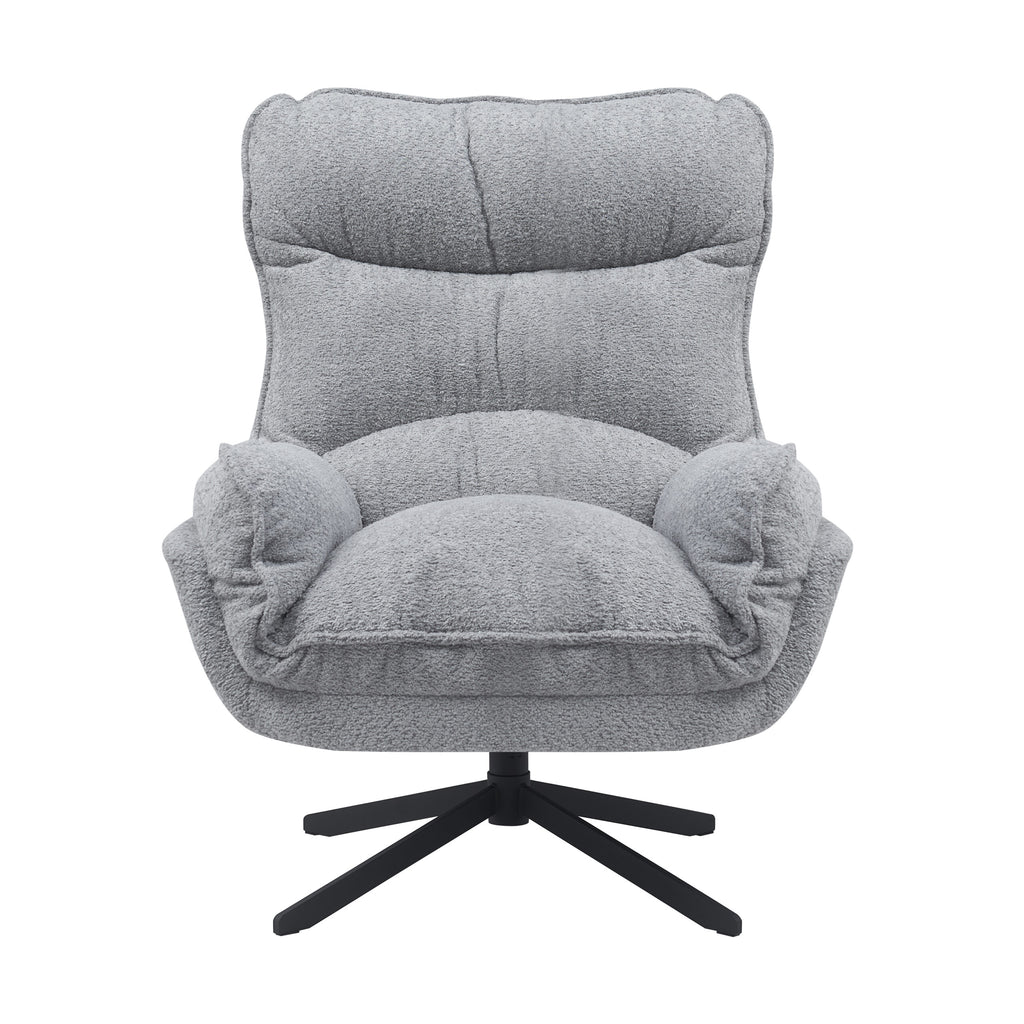 Fauteuil Vera | Draaibaar | Polyester | Metalen poot