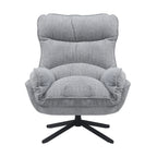 Fauteuil Vera | Draaibaar | Polyester | Metalen poot