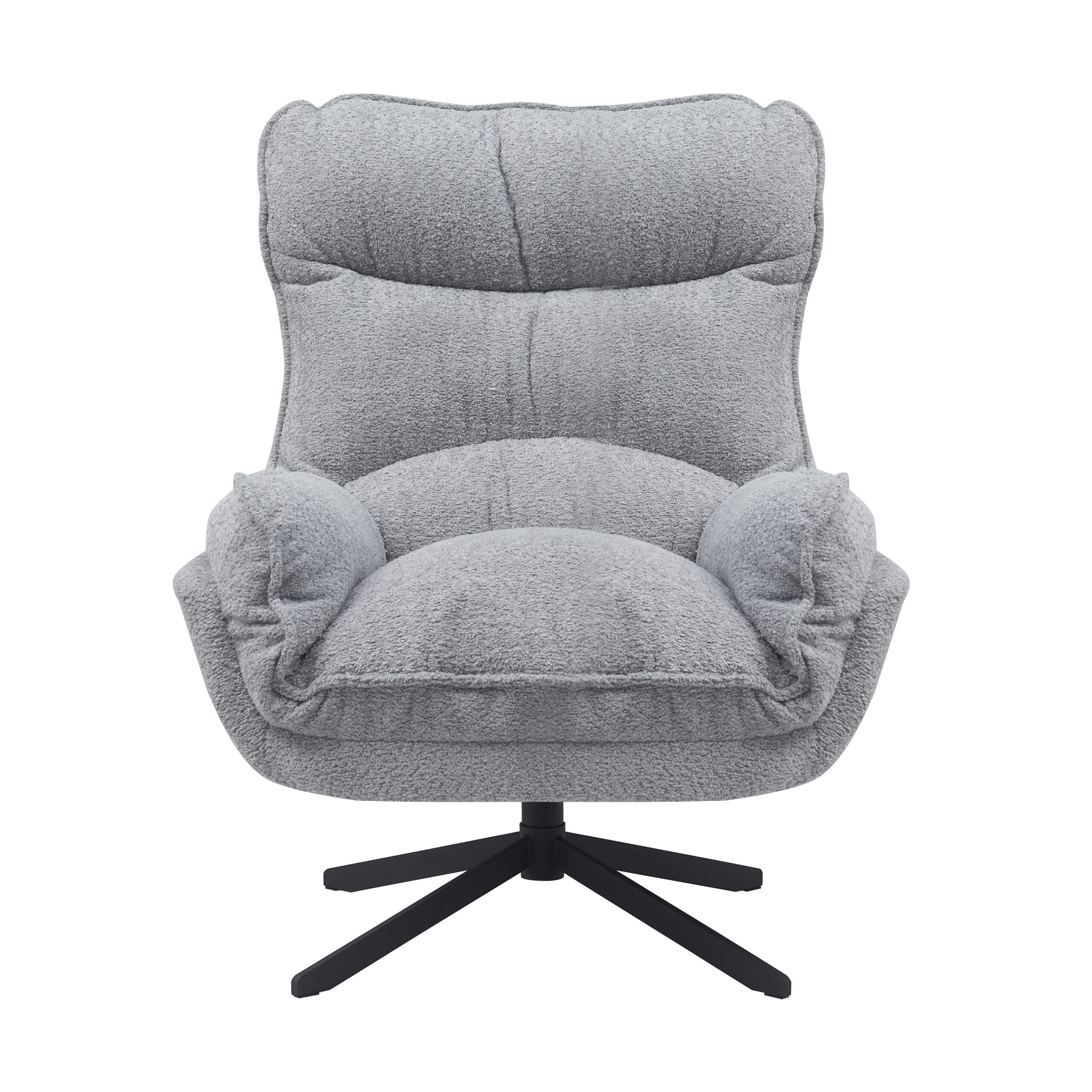 Fauteuil Vera | Draaibaar | Polyester | Metalen poot