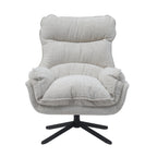 Fauteuil Vera | Polyester | Draaibaar | Metalen poot