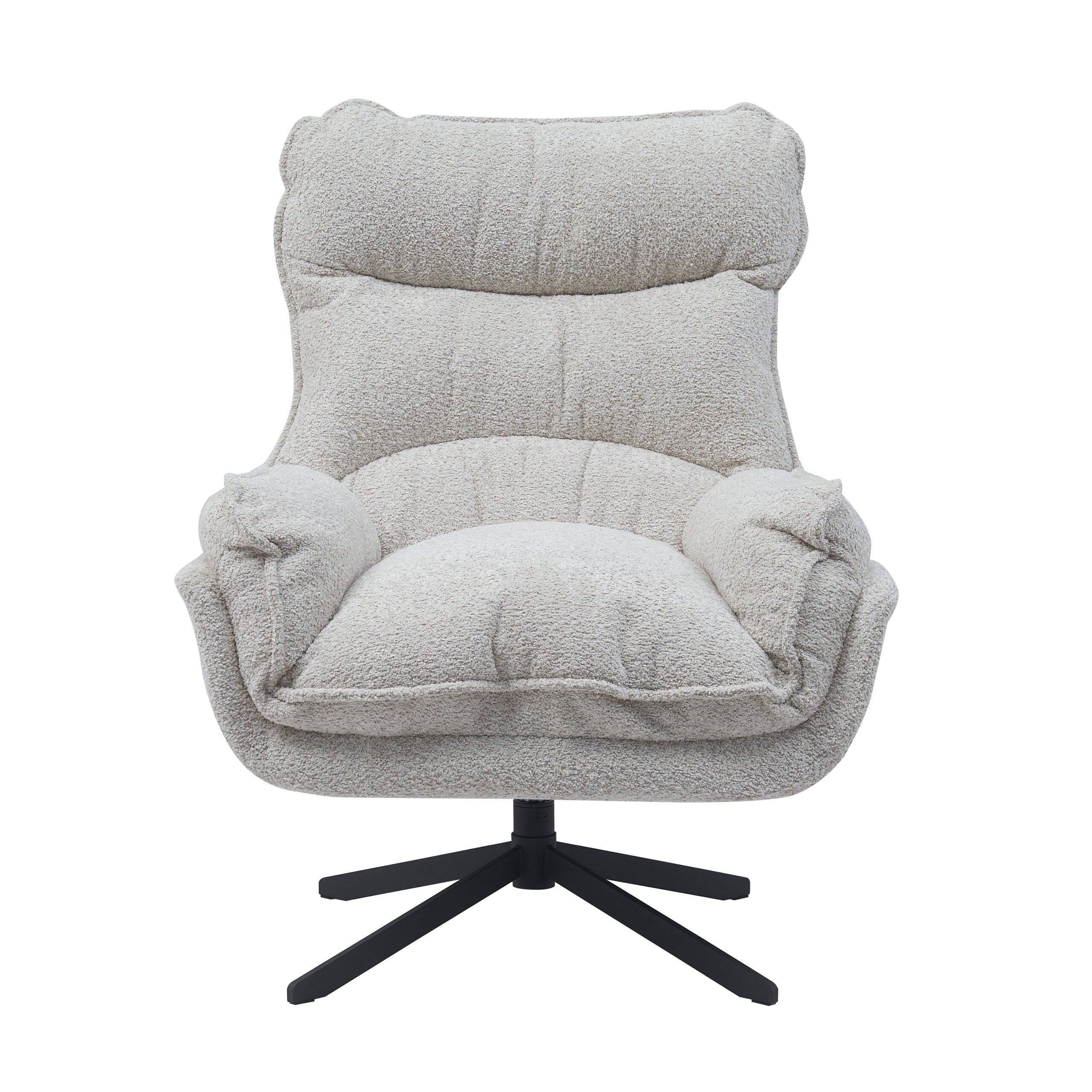 Fauteuil Vera | Polyester | Draaibaar | Metalen poot