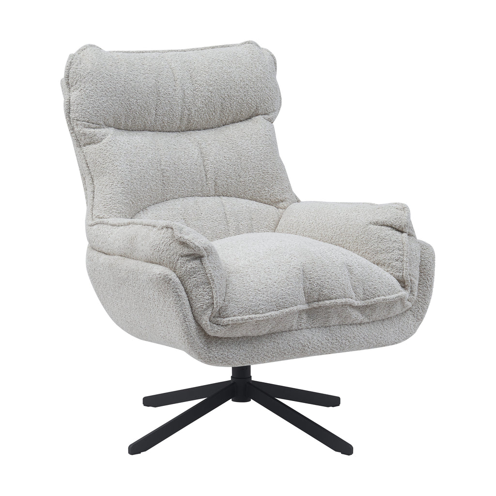 Fauteuil Vera | Polyester | Draaibaar | Metalen poot