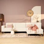 Hoekbank Floris | 2,5-zits | Divan Rechts | Greige