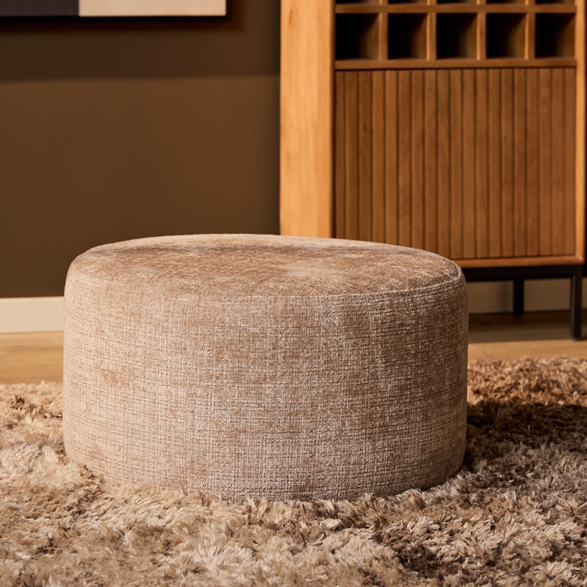 Hocker Rond | Ø60 x 32 cm | MySofa | Veelzijdig