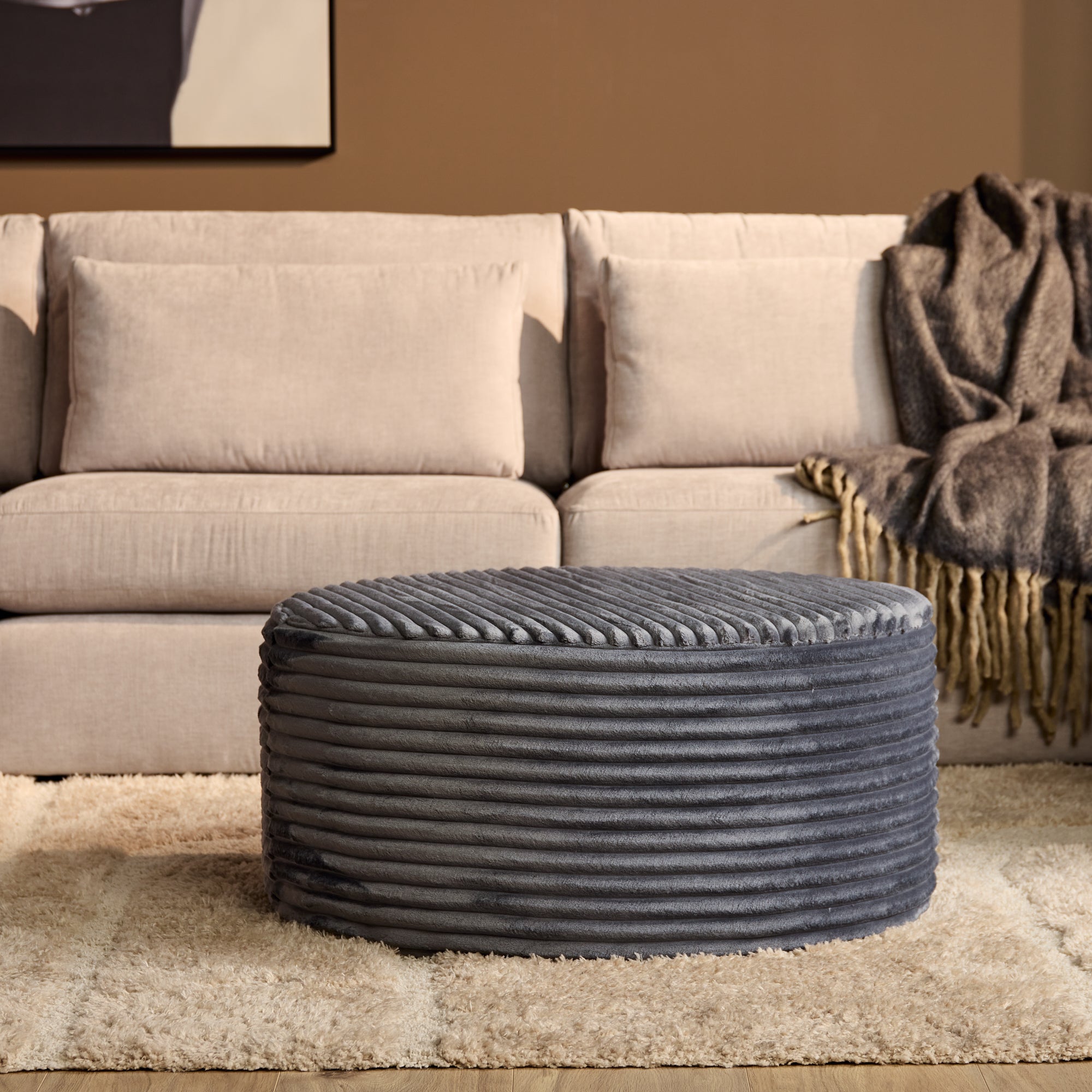 Hocker Ronde | Ø80 x 39 cm | Comfortabel