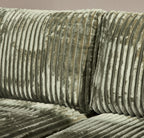 MySofa Teddy hoekbank groen, divan links + 2,5-zits
