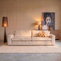 MySofa Teddy 2,5-zits beige fluweel